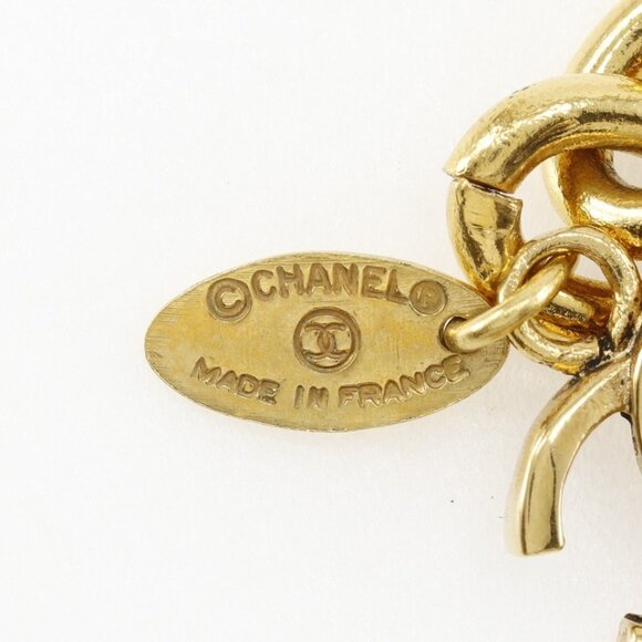 CHANEL Gold Coco Mark Necklace - Picture 6 of 6